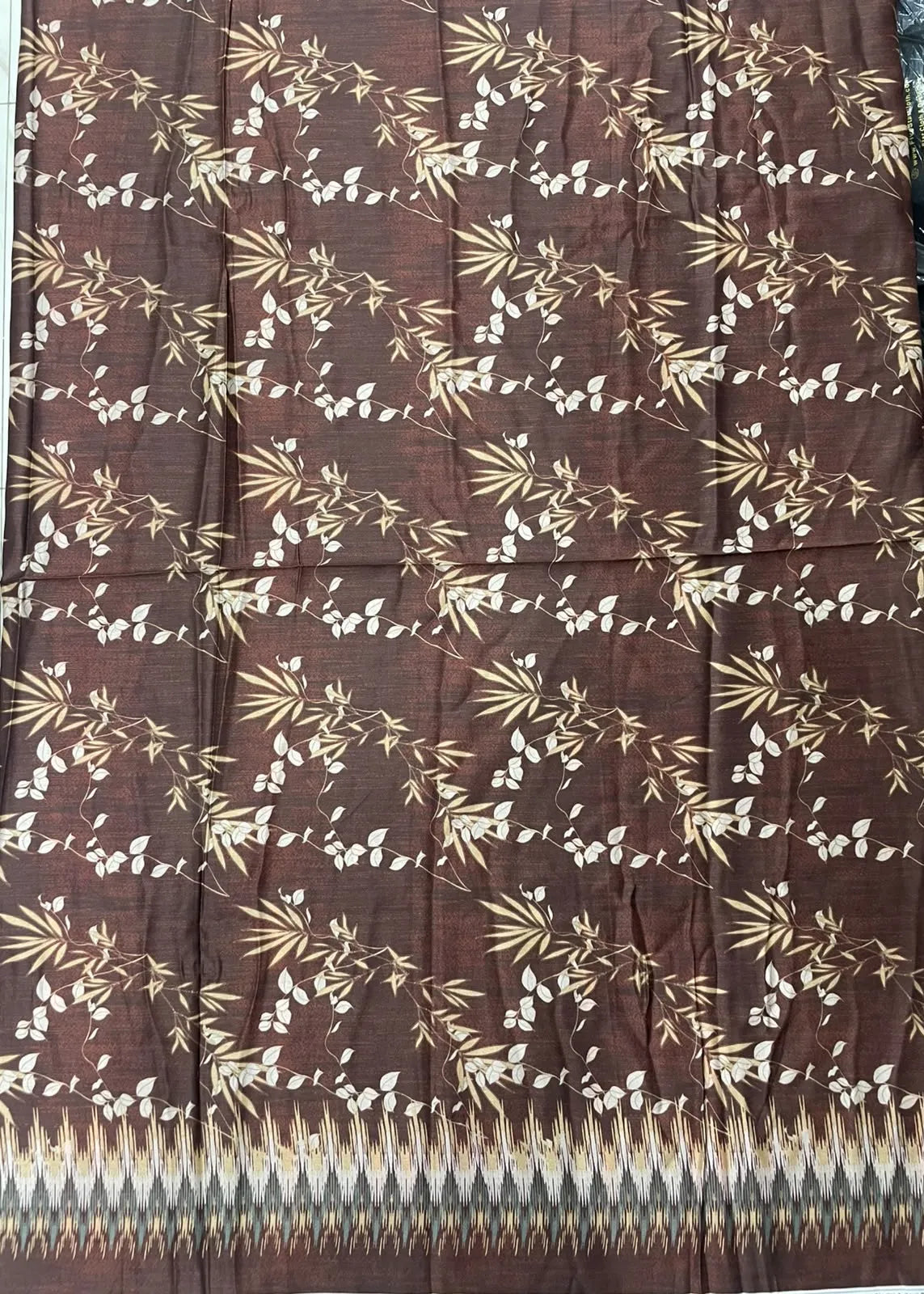 VISCOSE LINEN DIGITAL PRINTED SUIT 3 PIECE UNSTITCHED D-6