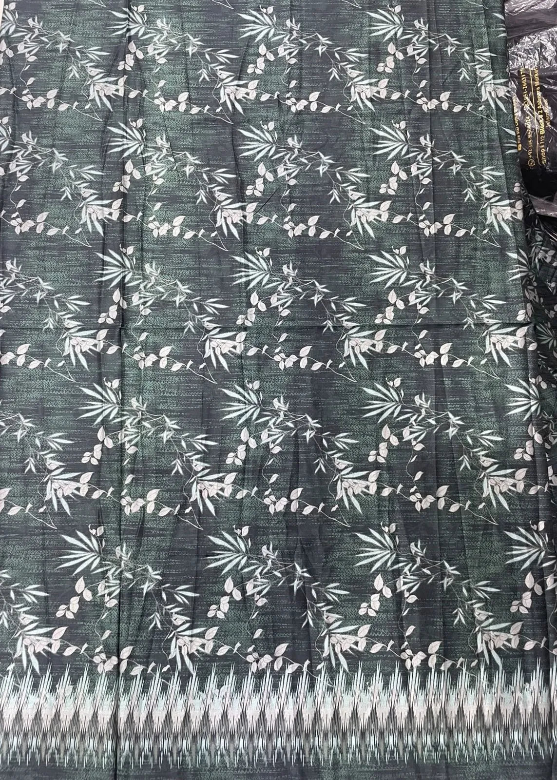 VISCOSE LINEN DIGITAL PRINTED SUIT 3 PIECE UNSTITCHED D-7