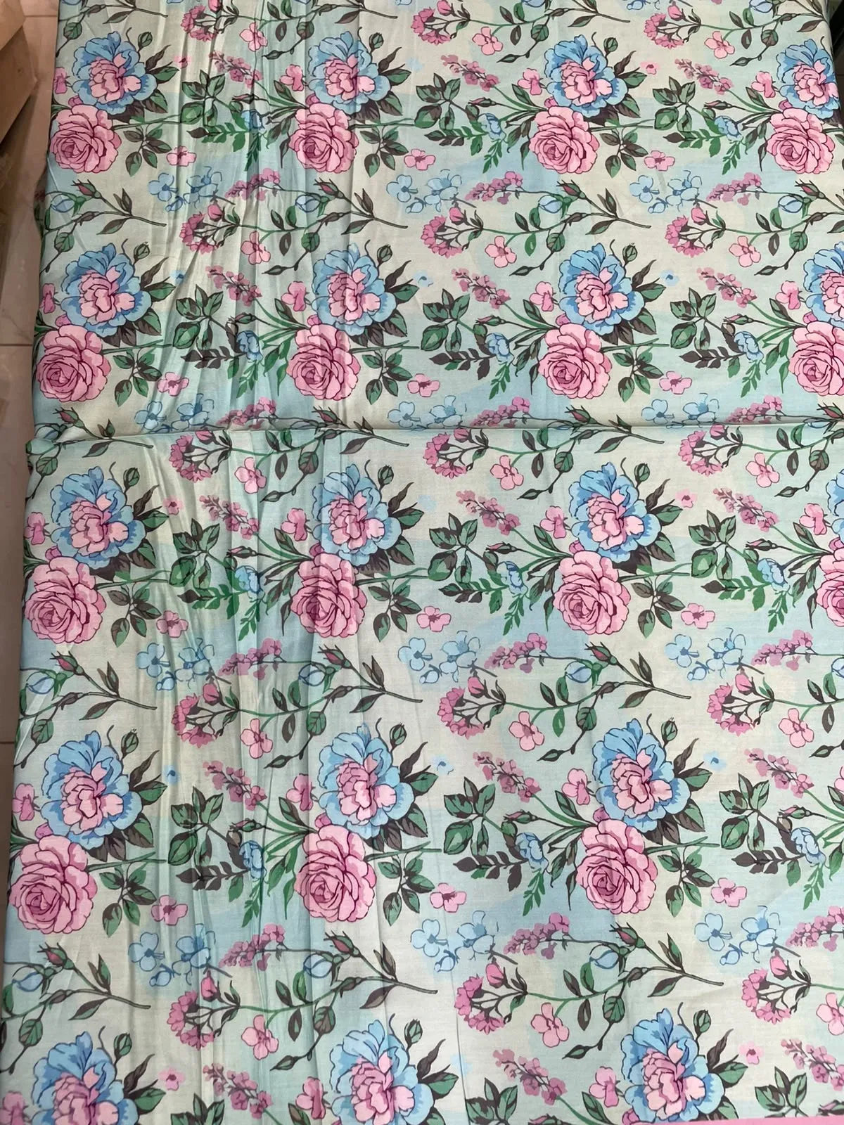 VISCOSE LINEN DIGITAL PRINTED SUIT 3 PIECE UNSTITCHED D-13