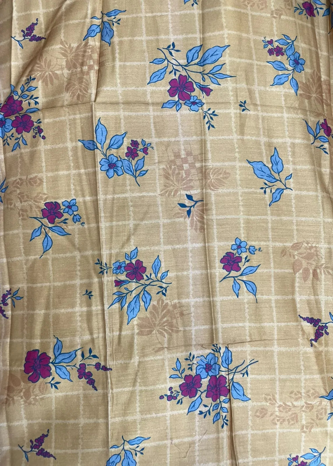 VISCOSE LINEN DIGITAL PRINTED SUIT 3 PIECE UNSTITCHED D-15