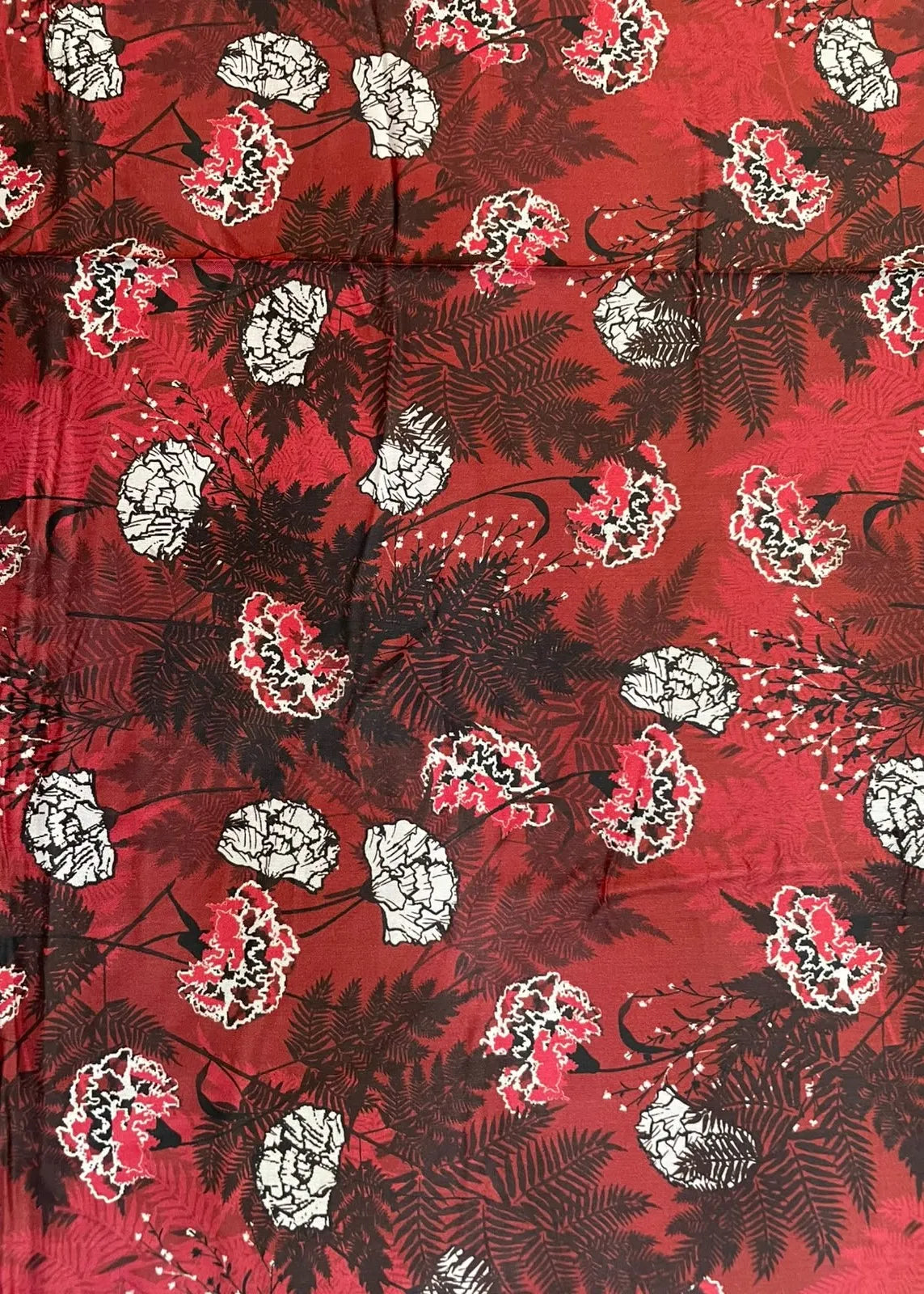 VISCOSE LINEN DIGITAL PRINTED SUIT 3 PIECE UNSTITCHED D-18
