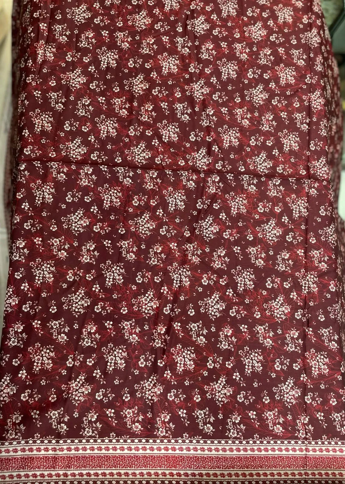 VISCOSE LINEN DIGITAL PRINTED SUIT 3 PIECE UNSTITCHED D-20