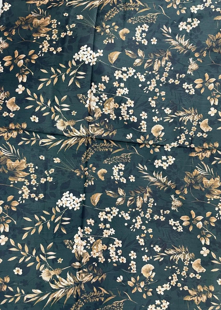 VISCOSE LINEN DIGITAL PRINTED SUIT 3 PIECE UNSTITCHED D-24