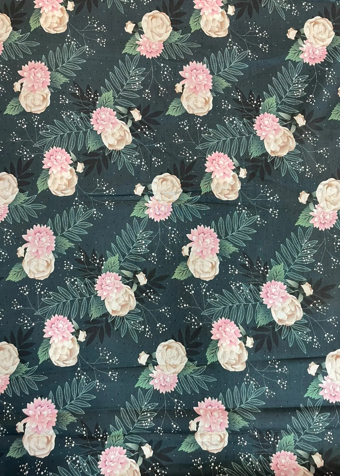 VISCOSE LINEN DIGITAL PRINTED SUIT 3 PIECE UNSTITCHED D-30