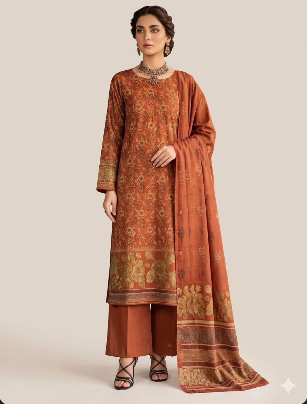 PERSIAN WOOL WINTER 3PC SUIT (LPW-03)