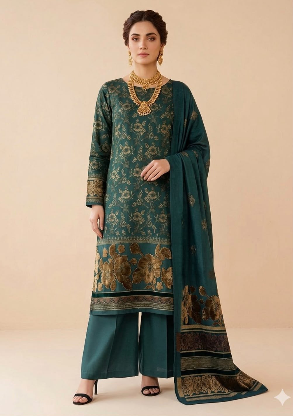 PERSIAN WOOL WINTER 3PC SUIT (LPW-01)