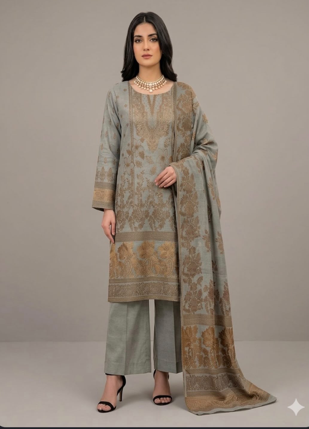 PERSIAN WOOL WINTER 3PC SUIT (SH-05)