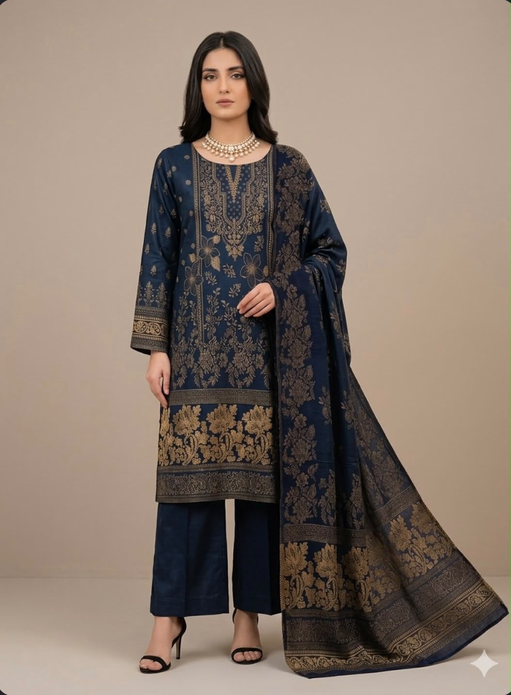 PERSIAN WOOL WINTER 3PC SUIT (SH-03)