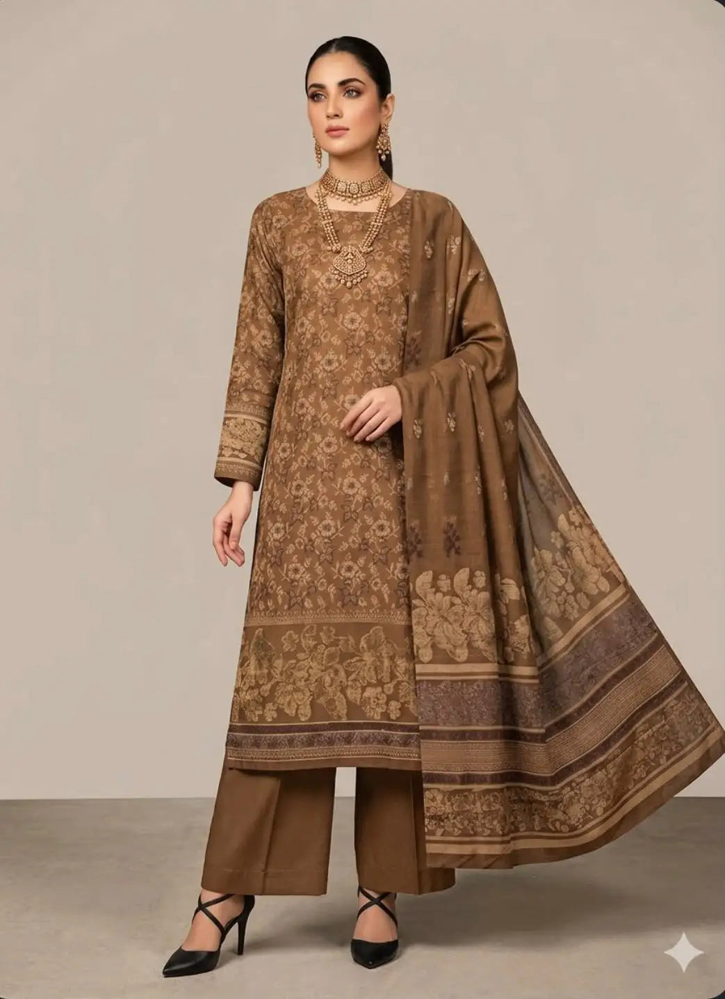 PERSIAN WOOL WINTER 3PC SUIT (LPW-06)