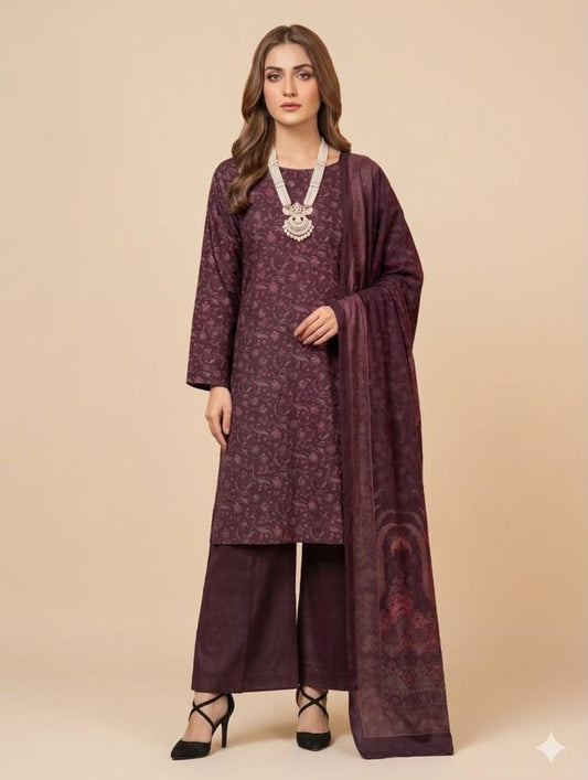 PRINTED PERSIAN WOOL PREMIUM QUALITY 3PC (PW-01)