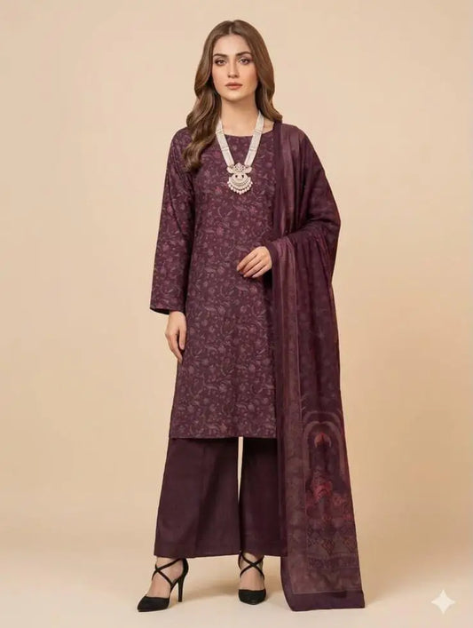 PRINTED PERSIAN WOOL PREMIUM QUALITY 3PC (PW-01)