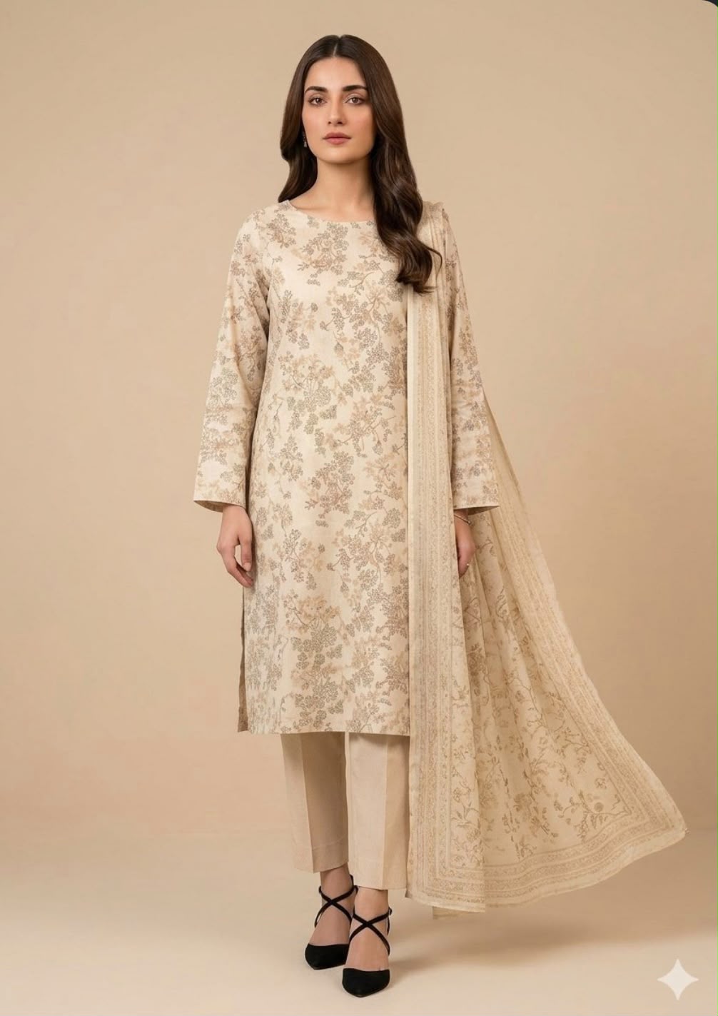 PRINTED PERSIAN WOOL PREMIUM QUALITY 3PC (MC-04)