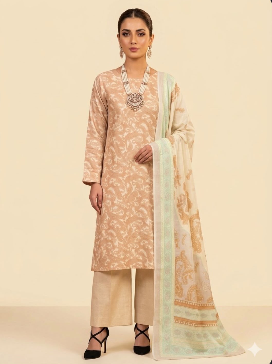 PRINTED PERSIAN WOOL PREMIUM QUALITY 3PC (MC-03)