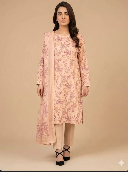 PRINTED PERSIAN WOOL PREMIUM QUALITY 3PC (MC-02)