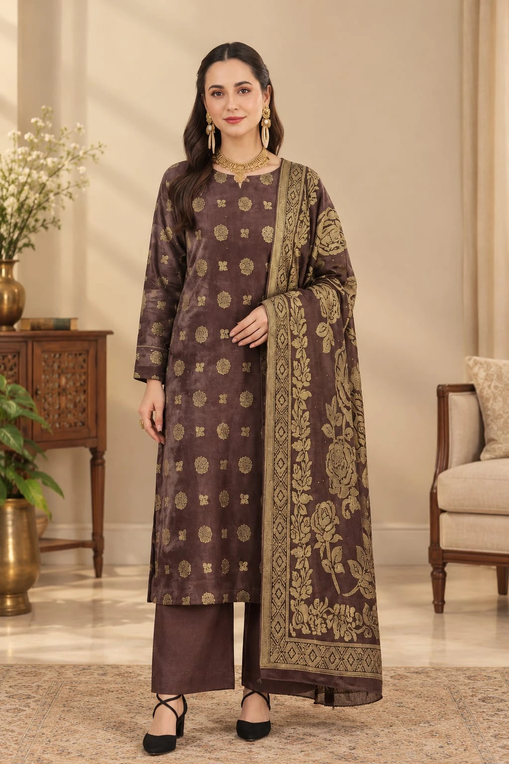 Persian Palachi wool 3pc D-01