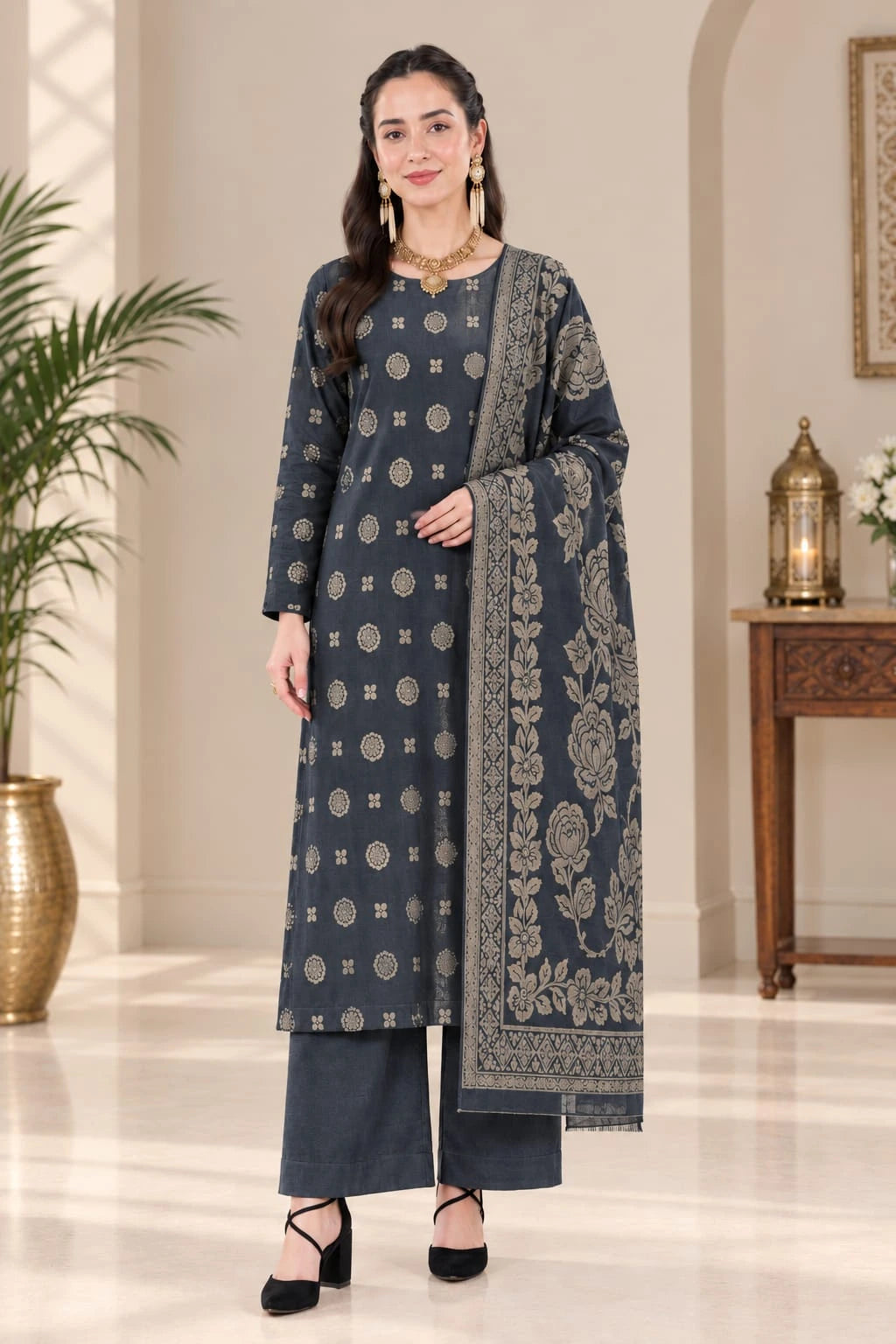 Persian Palachi wool 3pc D-03
