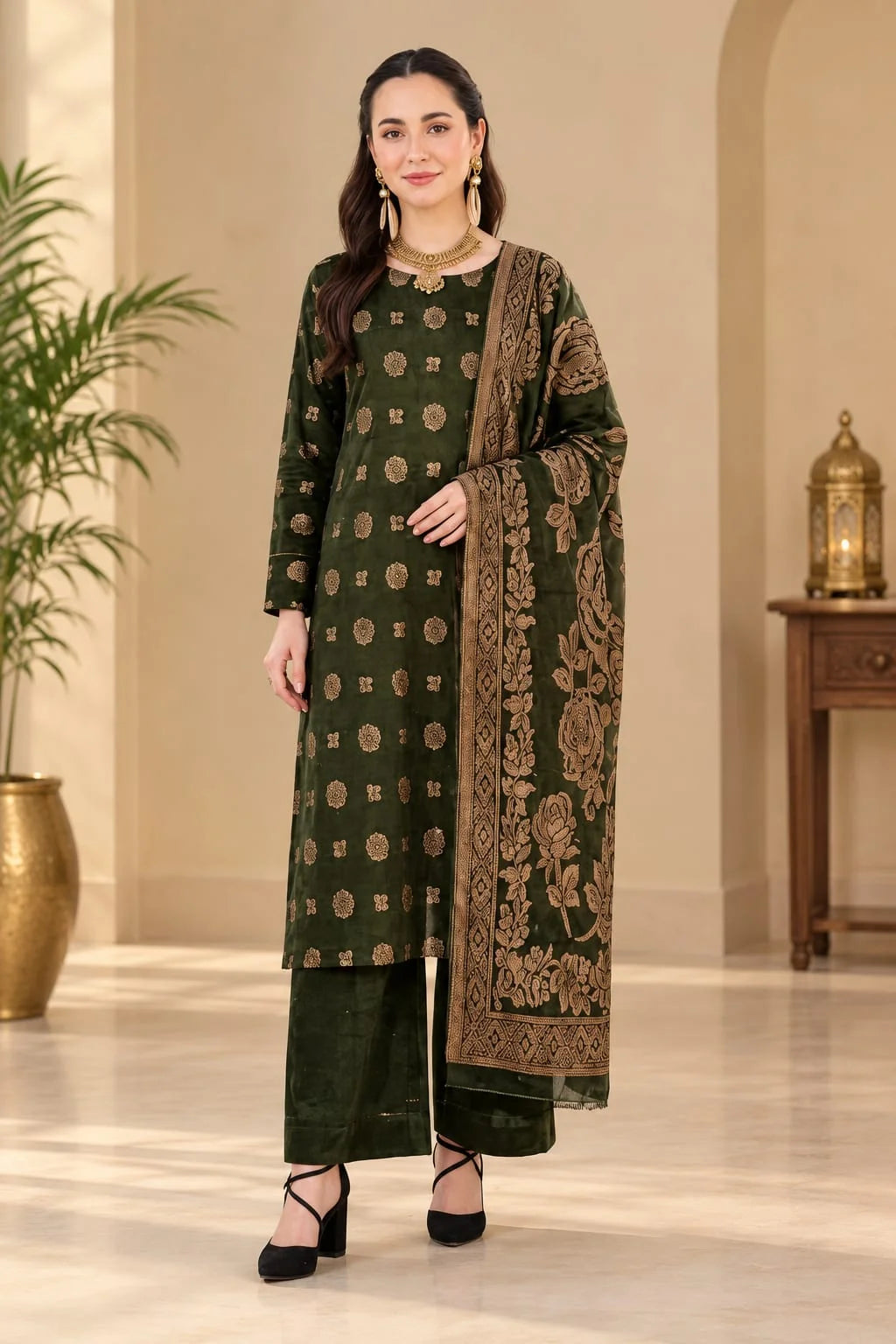 Persian Palachi wool 3pc D-06