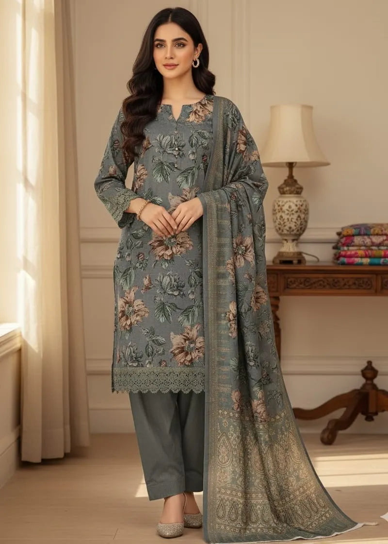 PRINTED MARINA SUIT 3PC PD-08