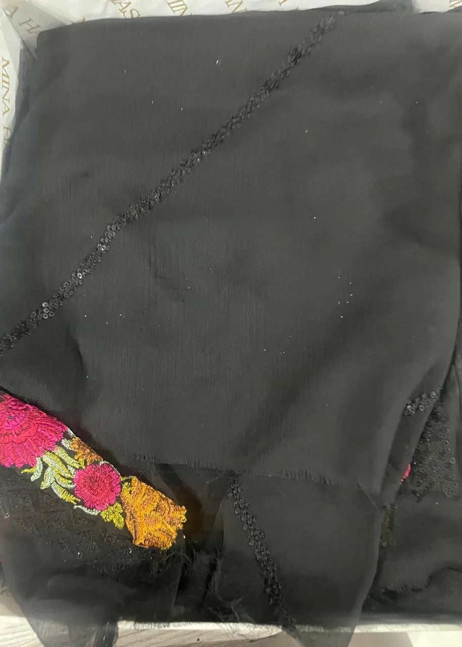 MINA HASAN LUXURY UNSTITCHED SAHAR | ✅ 100% Original