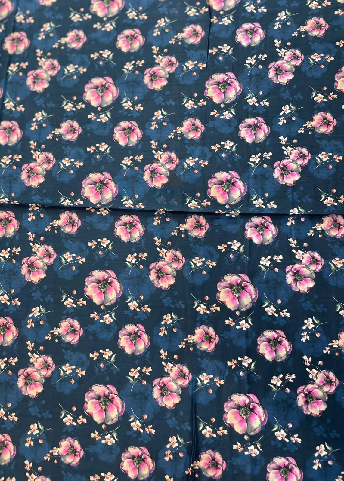 VISCOSE LINEN DIGITAL PRINTED SUIT 3 PIECE UNSTITCHED D-26