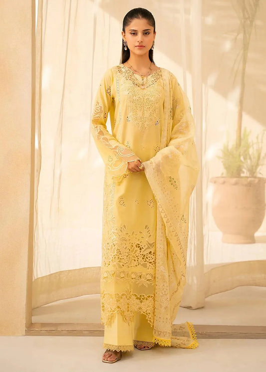 RAJBARI JAHAAN PREMIUM FESTIVE LAWN'25 ORIYA 6-A | ✅ 100% Original