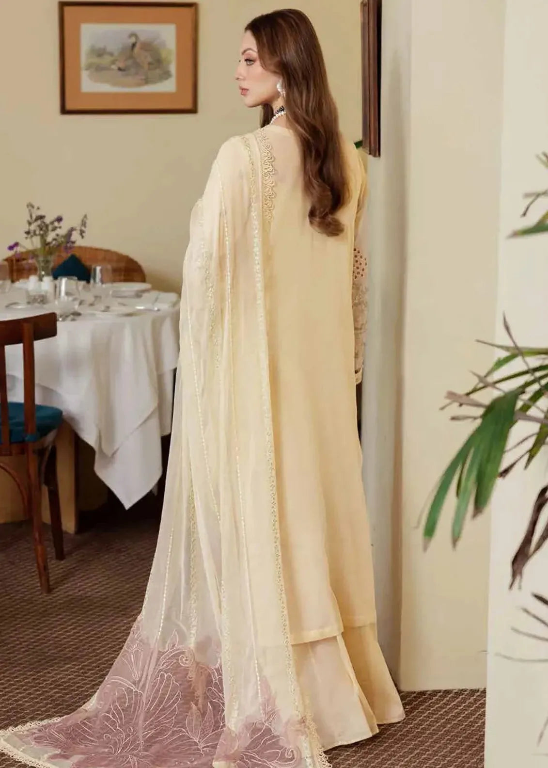 MADEMOISELLE BY NUREH EMBROIDERED SWISS VOIL SUIT UNSTITCHED 3 PIECE | ✅ 100% ORIGINAL